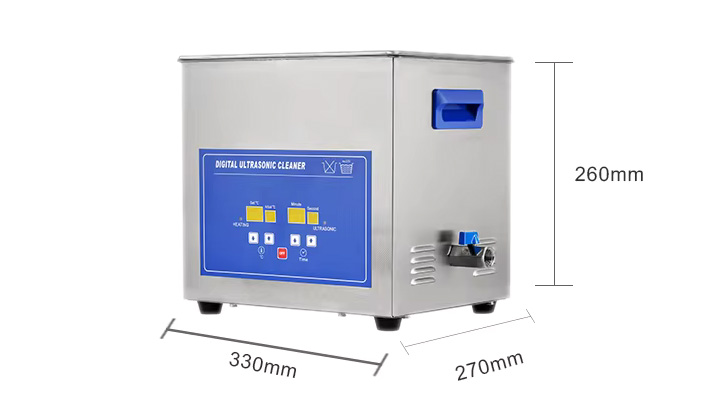 JeKen PS-D40A 7L Digital Ultrasonic Cleaner with Timer & Heater